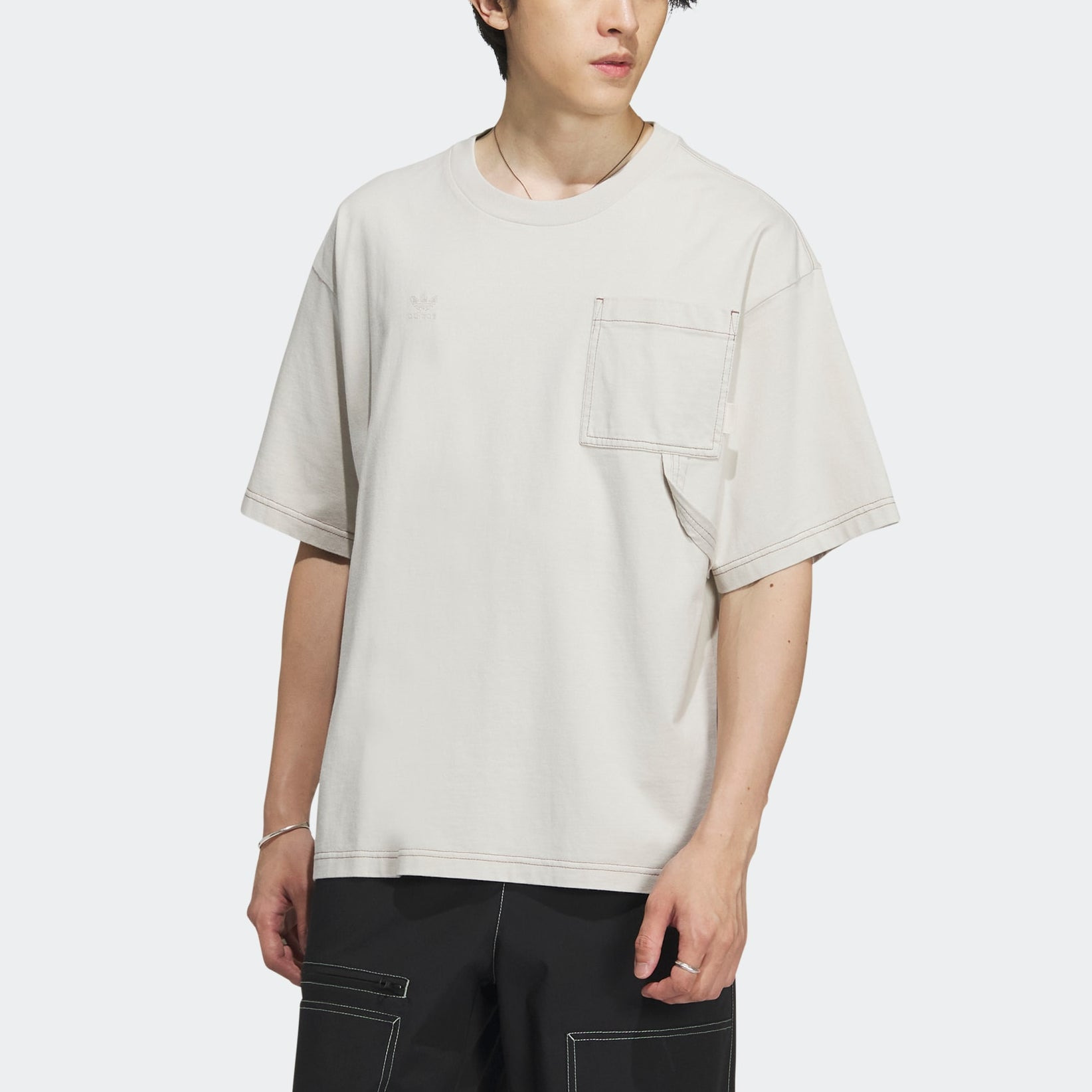 adidas Originals WW Tee 'Cream White' HY7244 - 2