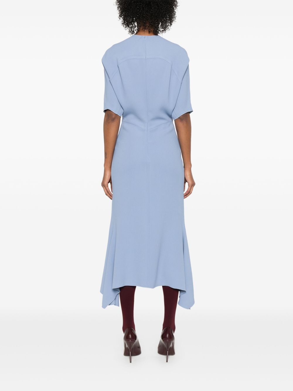 Folded midi dress - 4