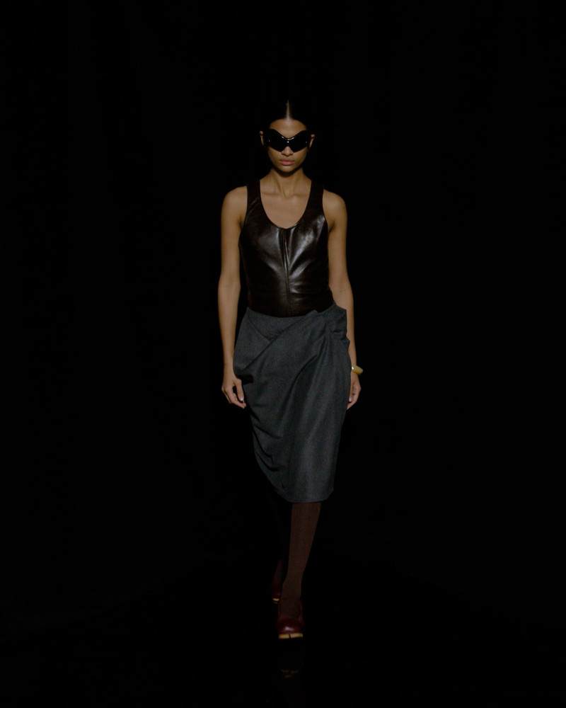 LEATHER TANK DARK BROWN 4