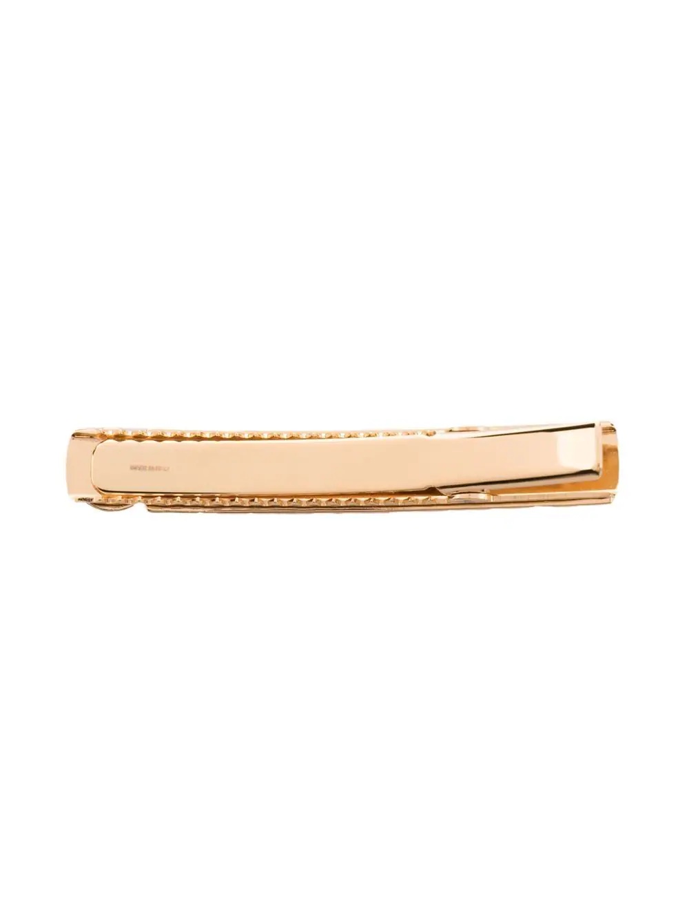 logo engraved hair clip - 2