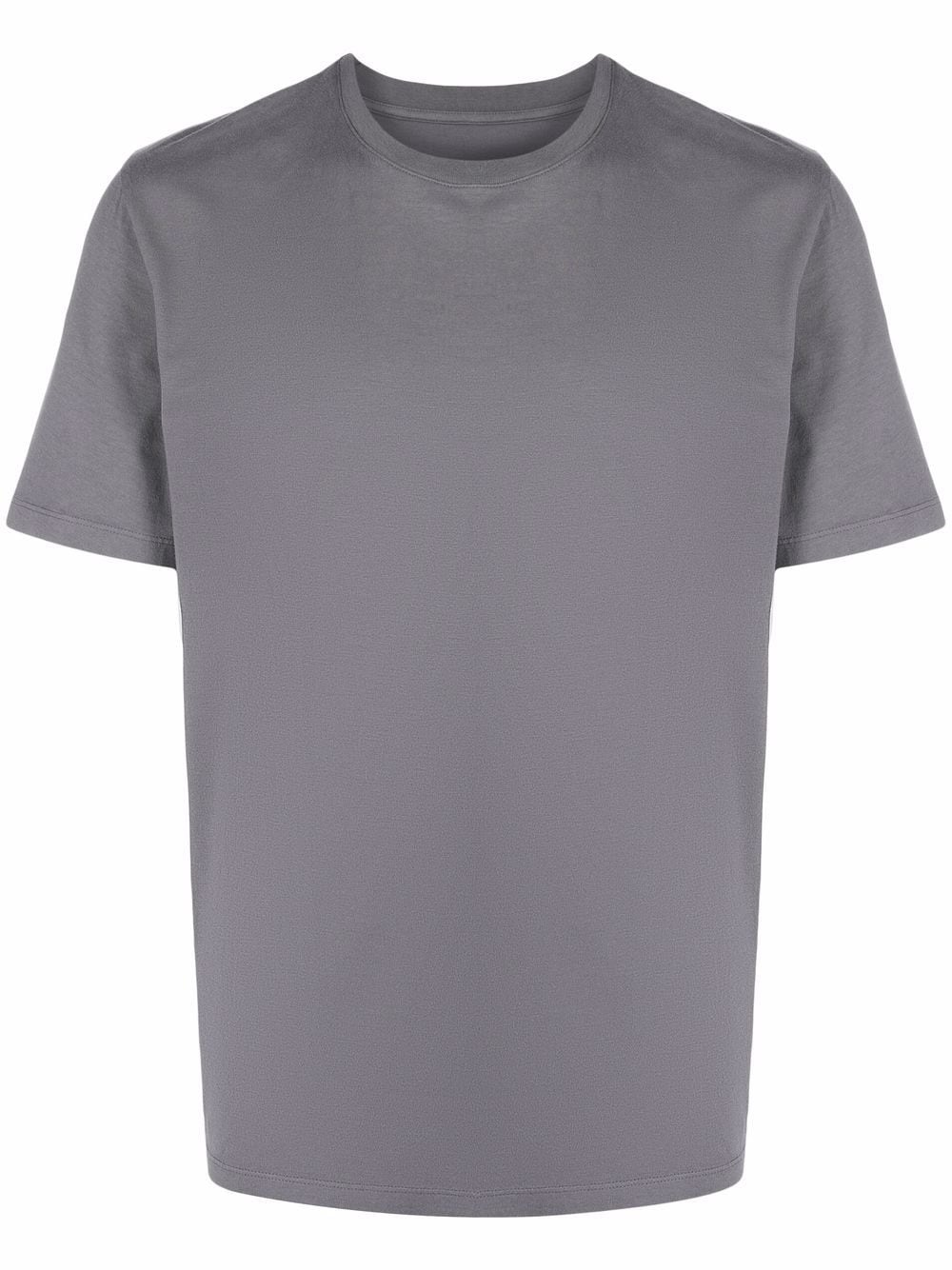 round neck short-sleeved T-shirt - 1