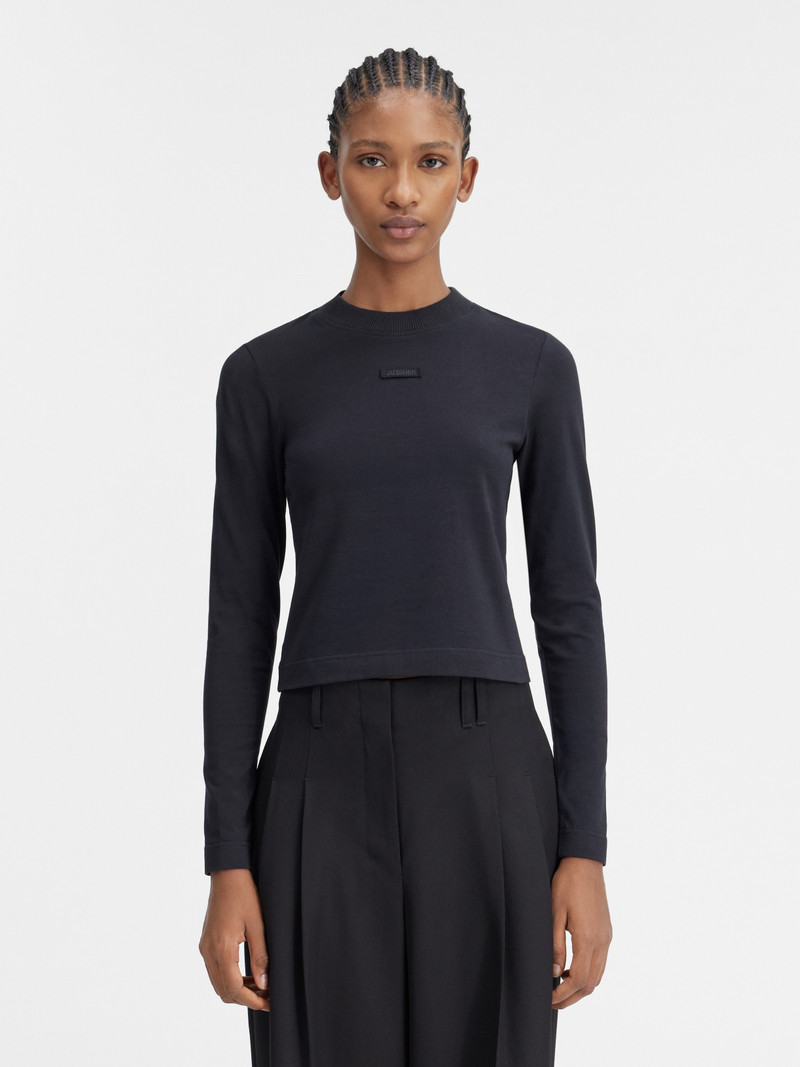 JACQUEMUS The Gros Grain long-sleeve t-shirt outlook