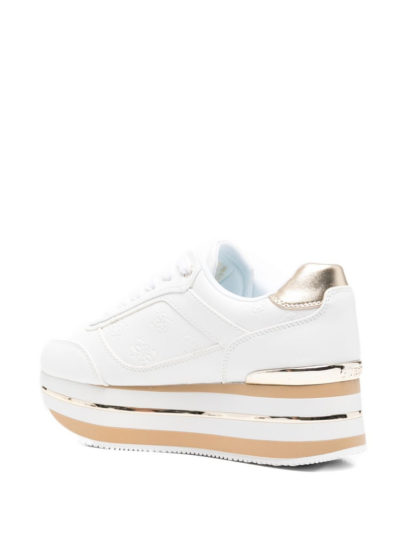logo-embossed platform sneakers 3