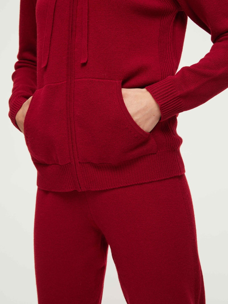 Women's Hoodie Daphne Cashmere Red - 6