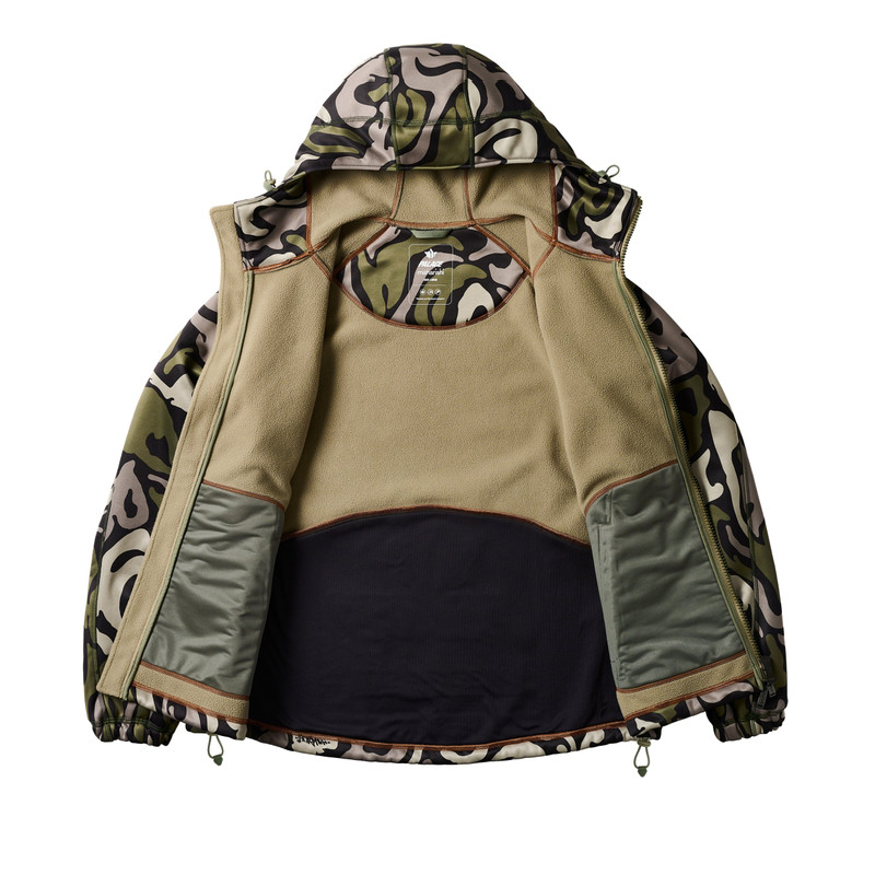 PALACE MAHARISHI NINJA SOFT SHELL JACKET DPM KOR OM 5