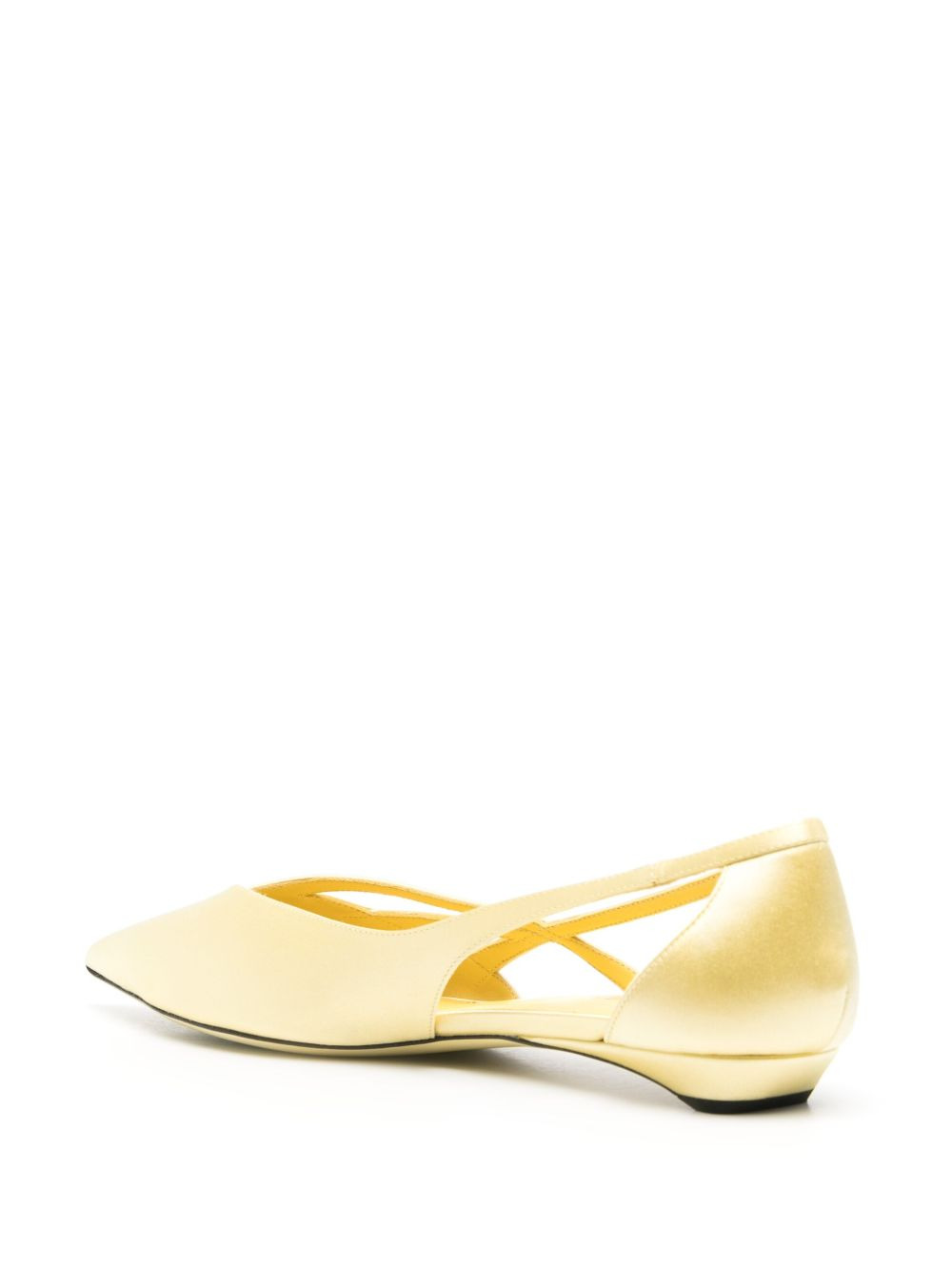 cut out-detail ballet flats - 3