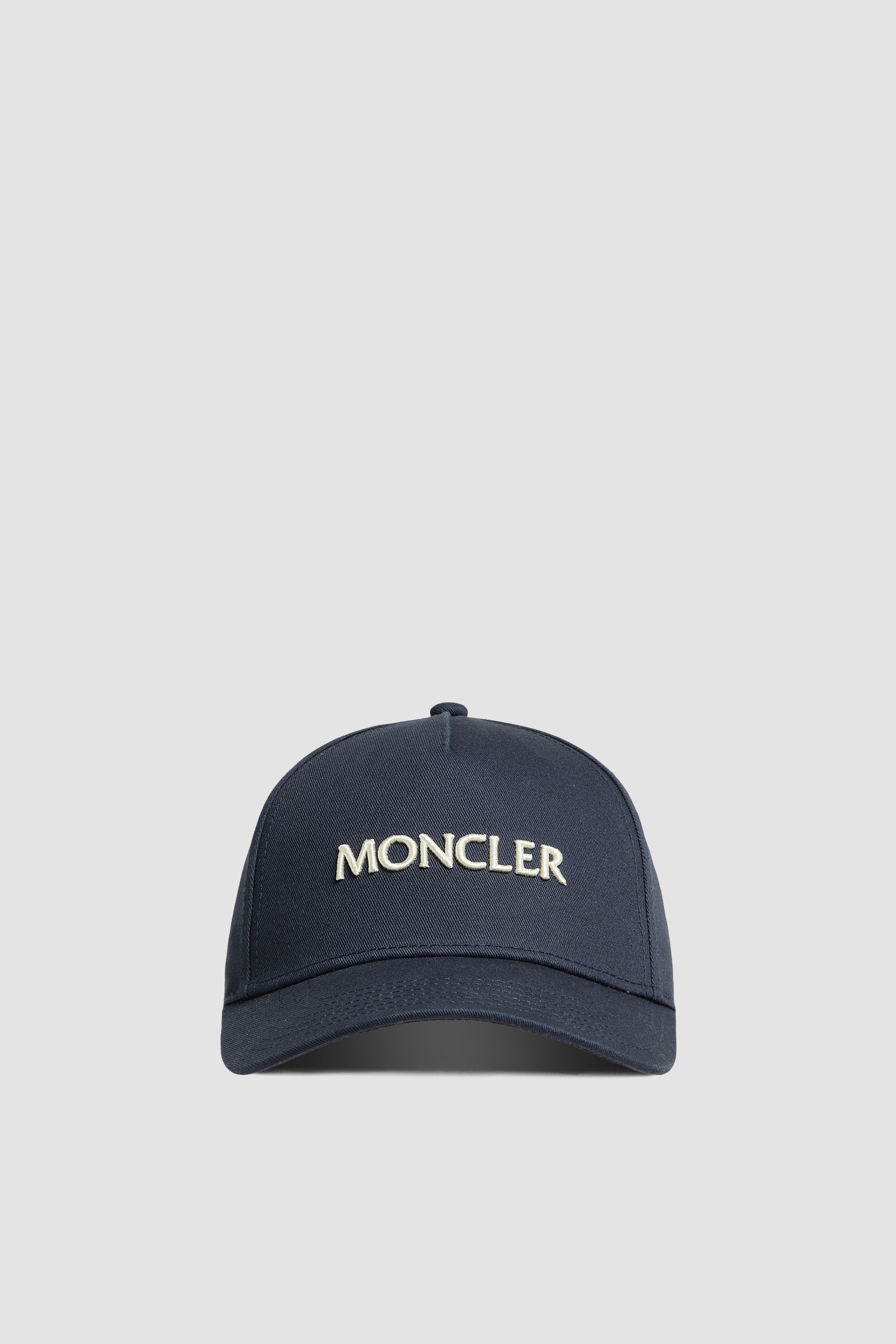 Embroidered Logo Gabardine Baseball Cap - 1