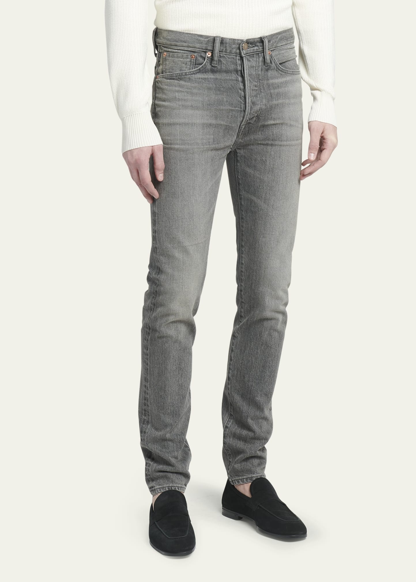 Men's Standard-Fit Stretch Jeans - 4