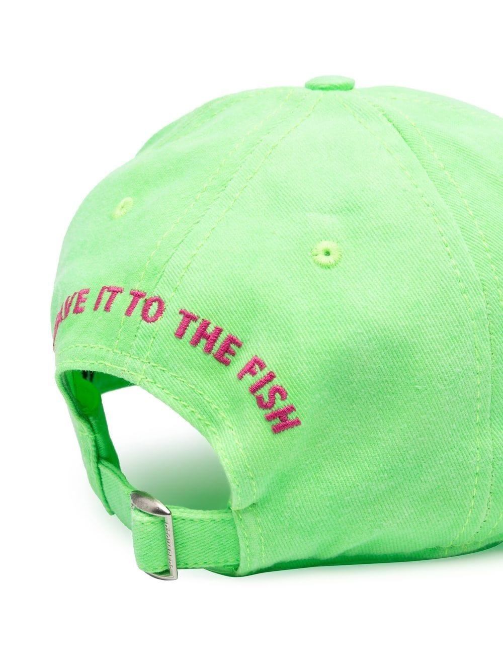 embroidered-logo detail baseball cap - 2