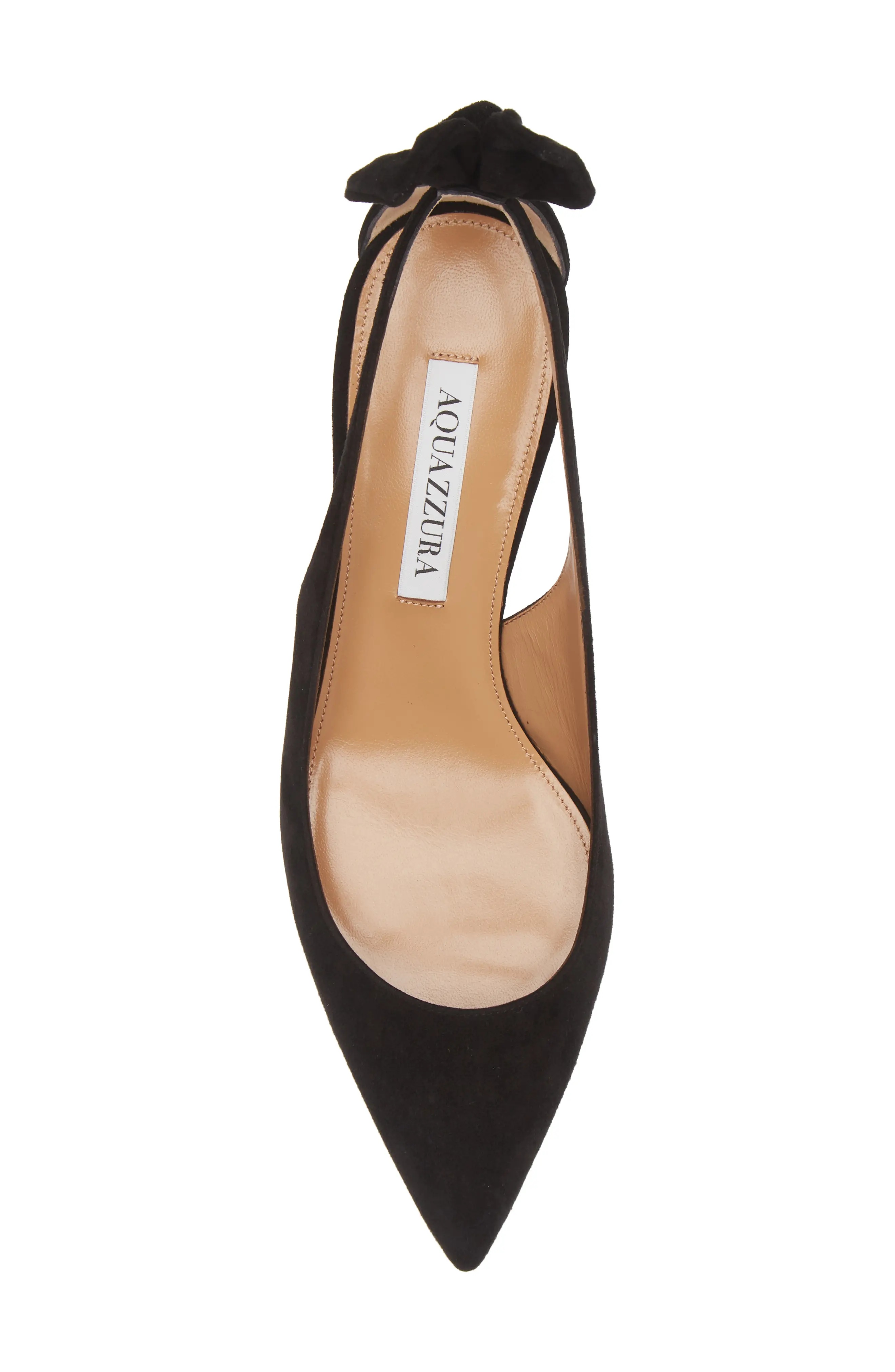 Bow Tie Pointed Toe Pump - 5