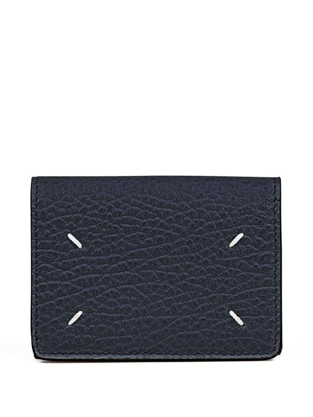 embossed leather snap wallet - 2