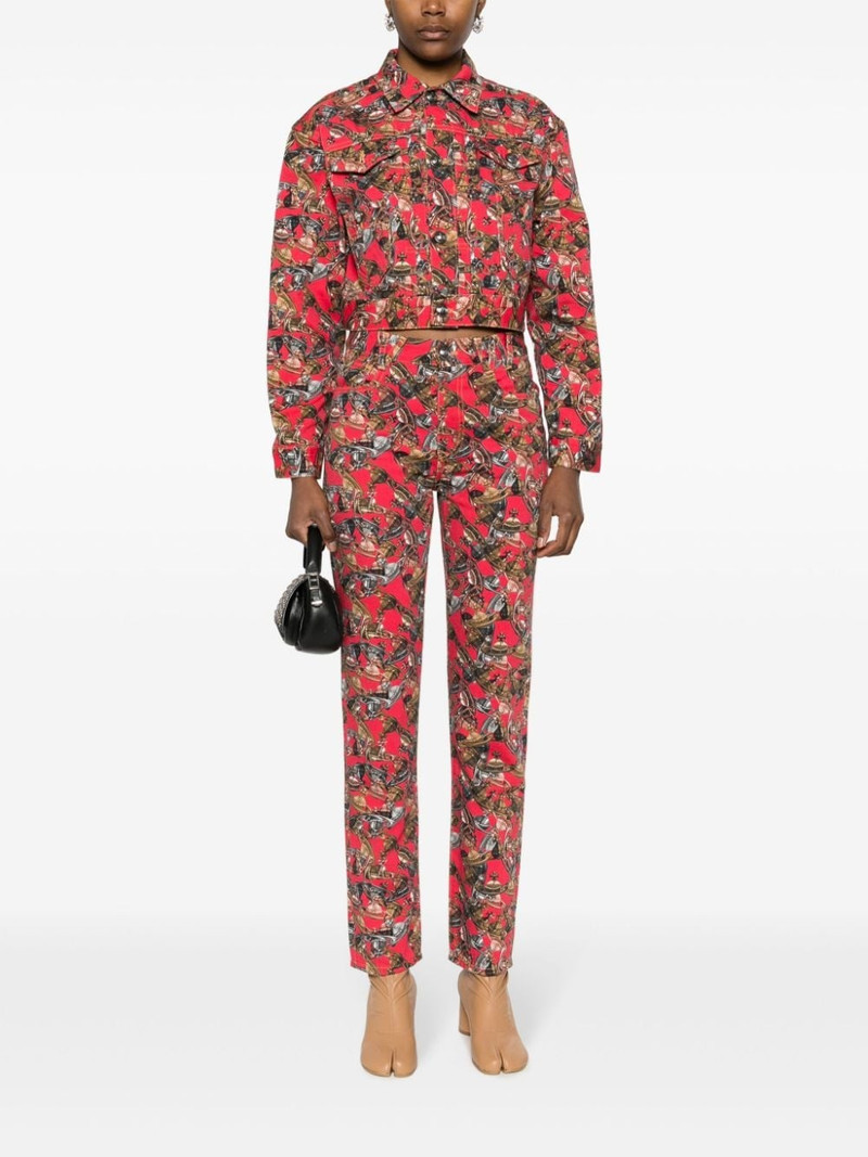 Vivienne Westwood Marlene Orb logo-print jacket outlook