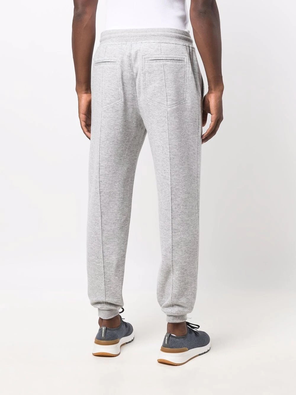 raised-seam sweatpants - 4