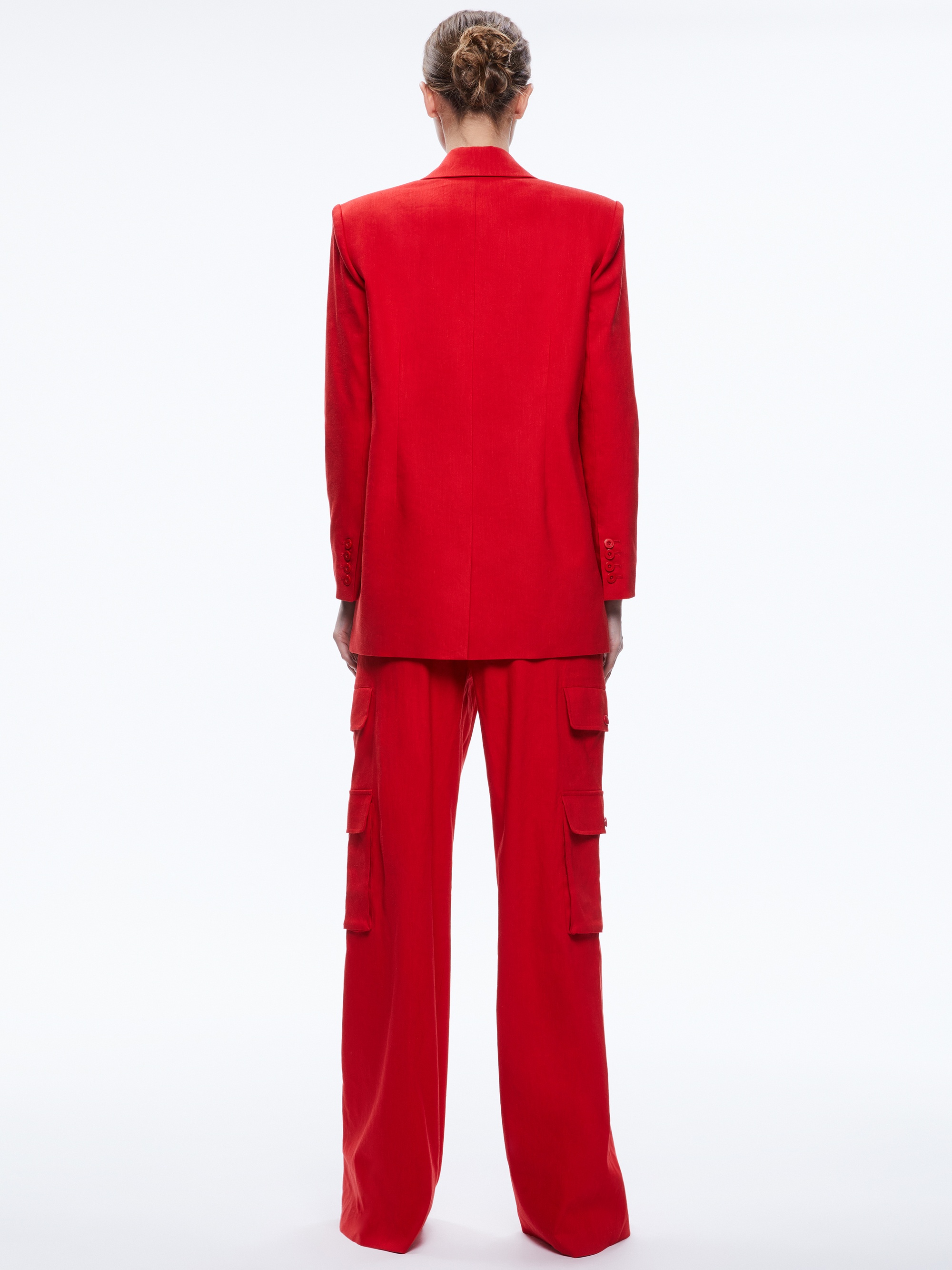 JOHANNA BOXY STRONG SHOULDER BLAZER - 2