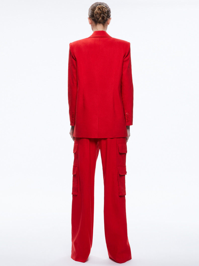 JOHANNA BOXY STRONG SHOULDER BLAZER 2