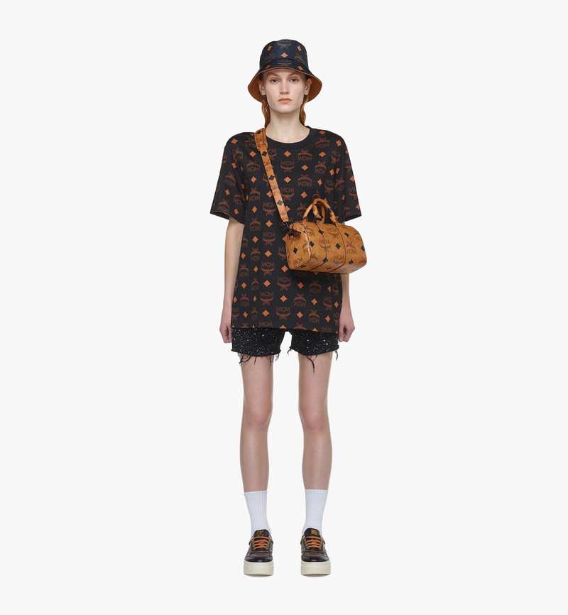 MCM Aren Boston Bag in Maxi Visetos outlook