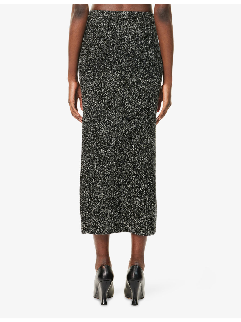 Rodano Ribbed Wool-Blend Midi Skirt - 4