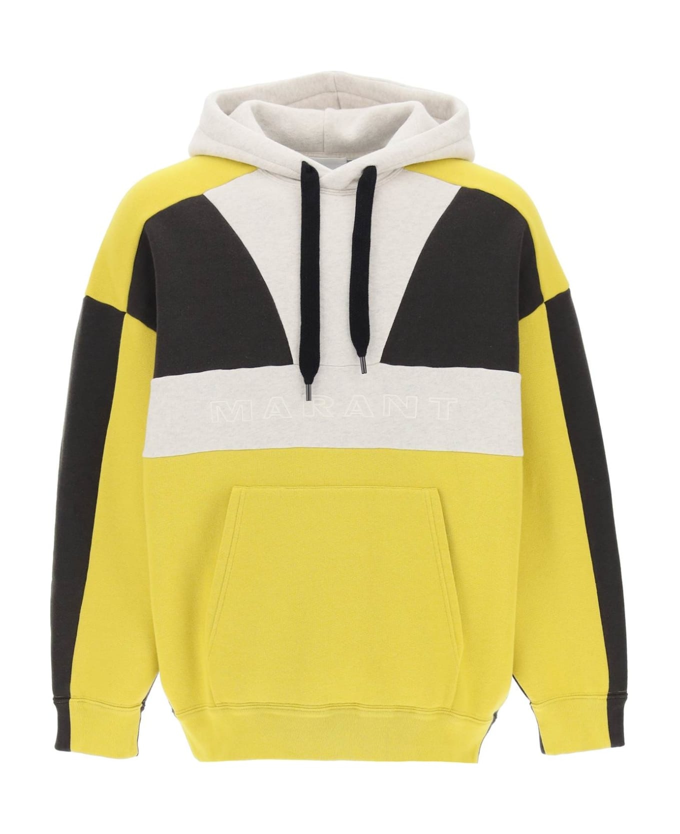 'wasil' Yellow Cotton Blend Sweatshirt - 1
