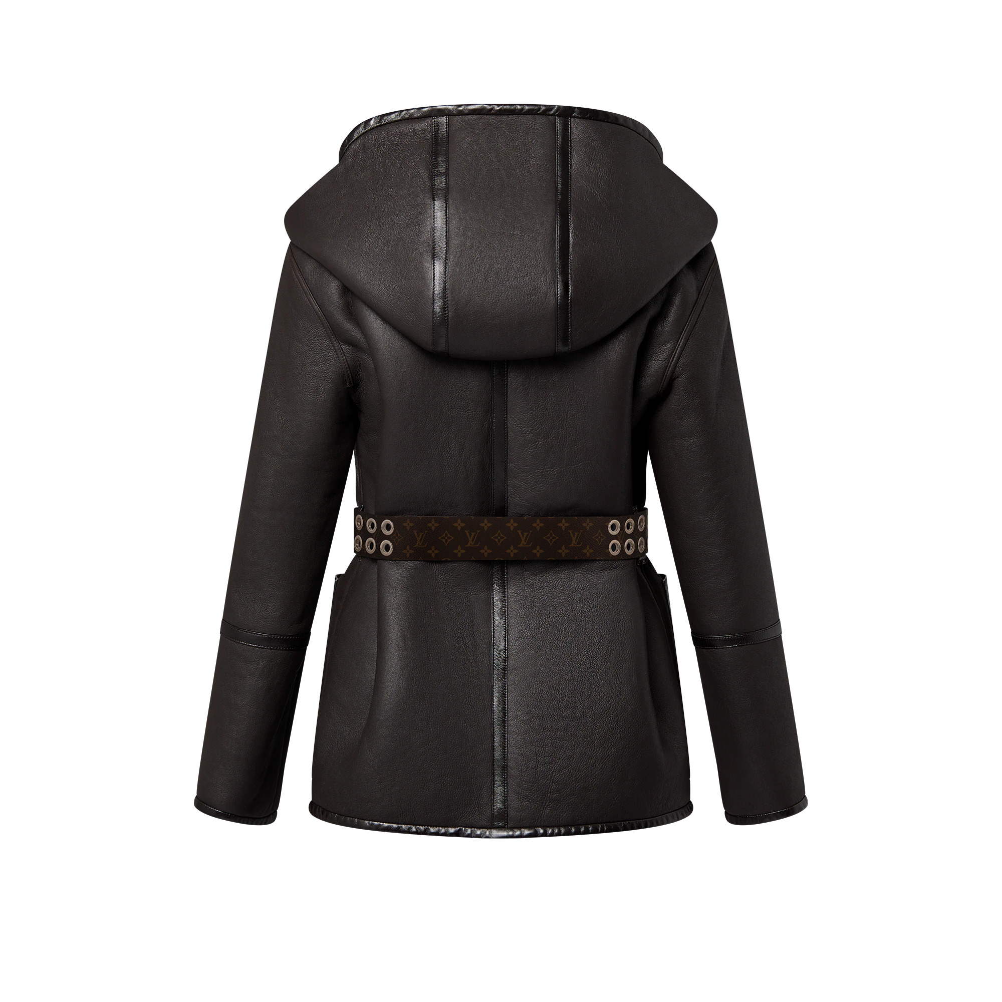 Signature Short Reversible Wrap Coat - 2