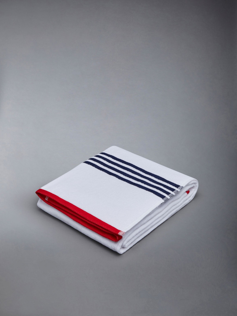 Terry Cloth 4-bar Towel 1