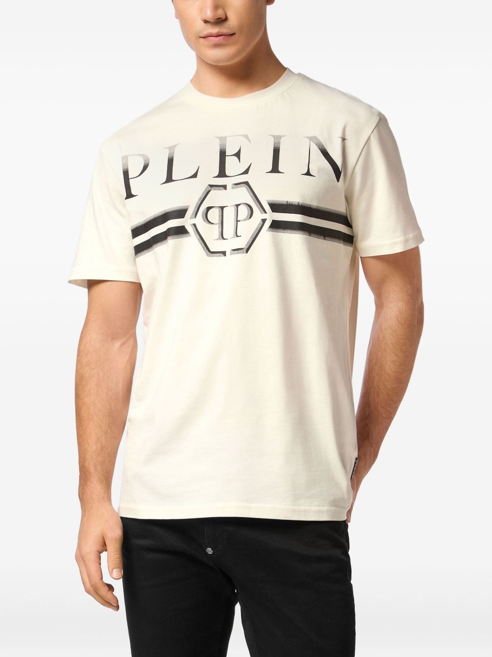 logo print T-shirt - 2