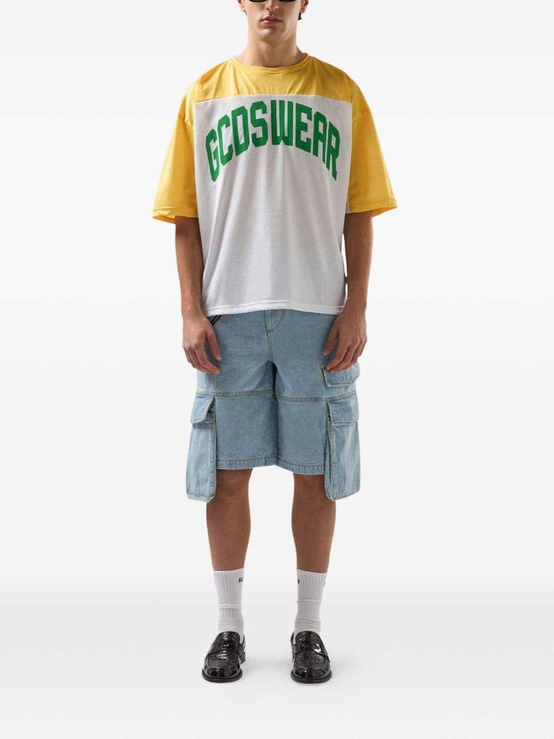 GCDS graphic-lettering T-shirt outlook