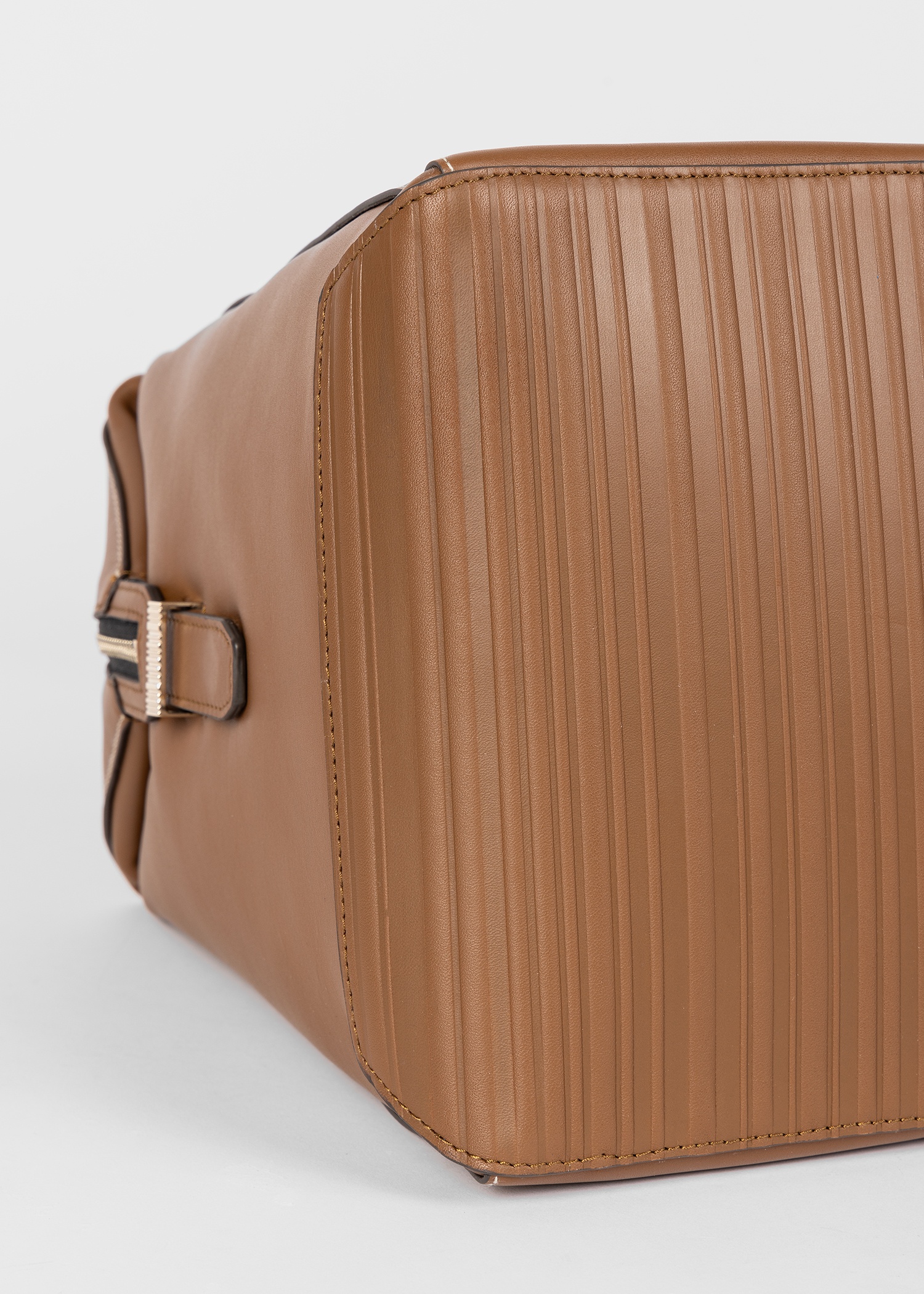 Tan Leather Holdall - 5