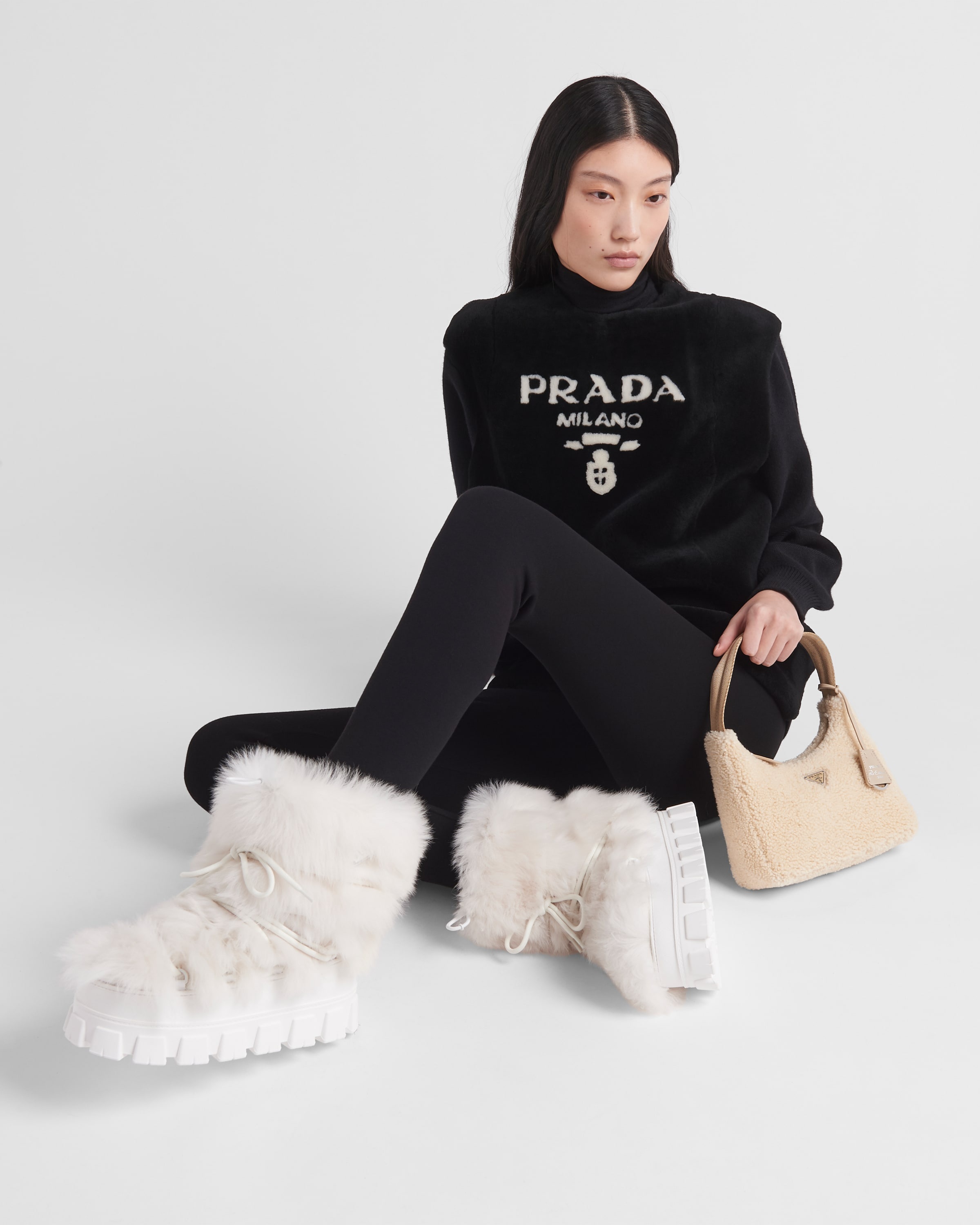 Shearling apres-ski boots - 3