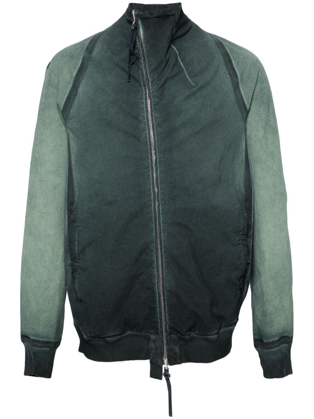 gradient-effect bomber jacket - 1