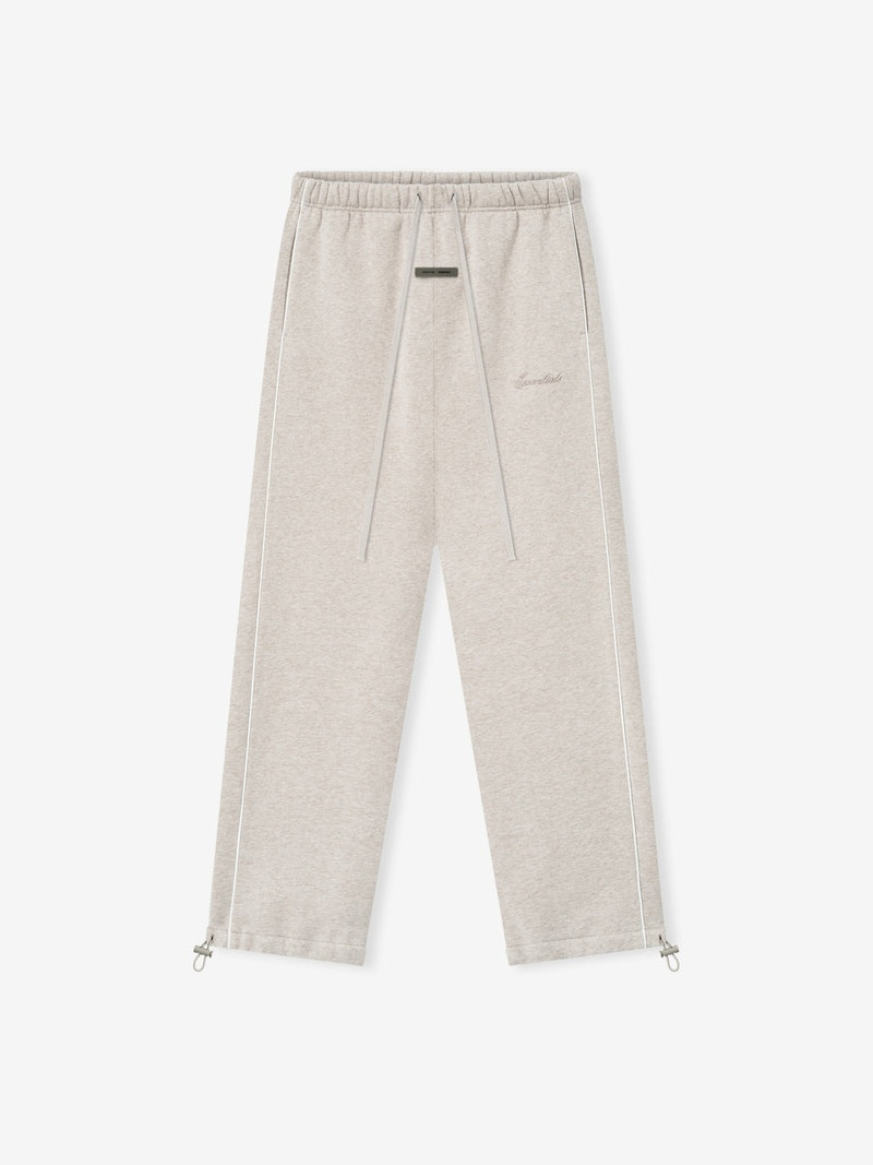 Relaxed Fleece Sweatpant With Piping - 1