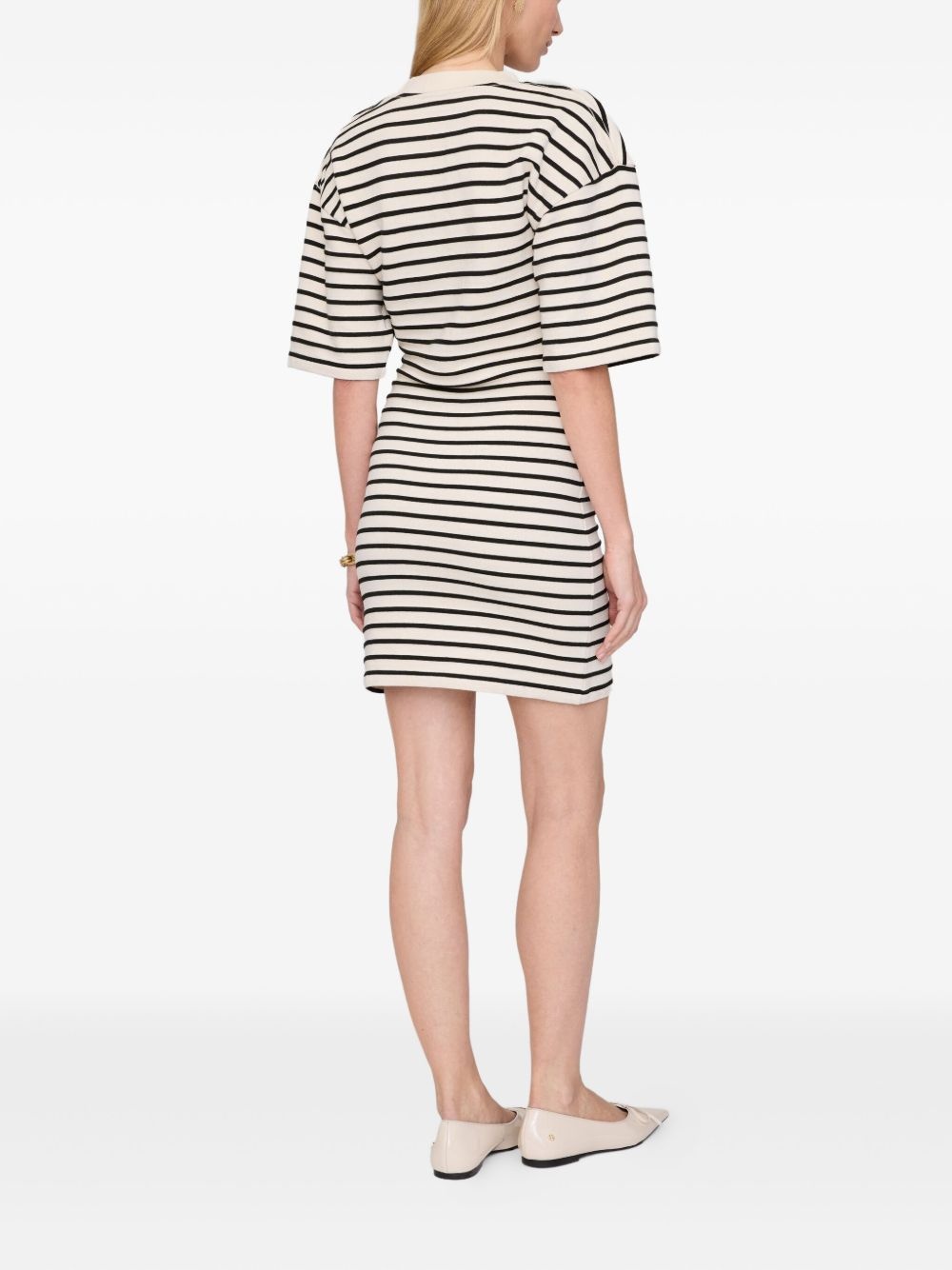 striped mini dress - 3
