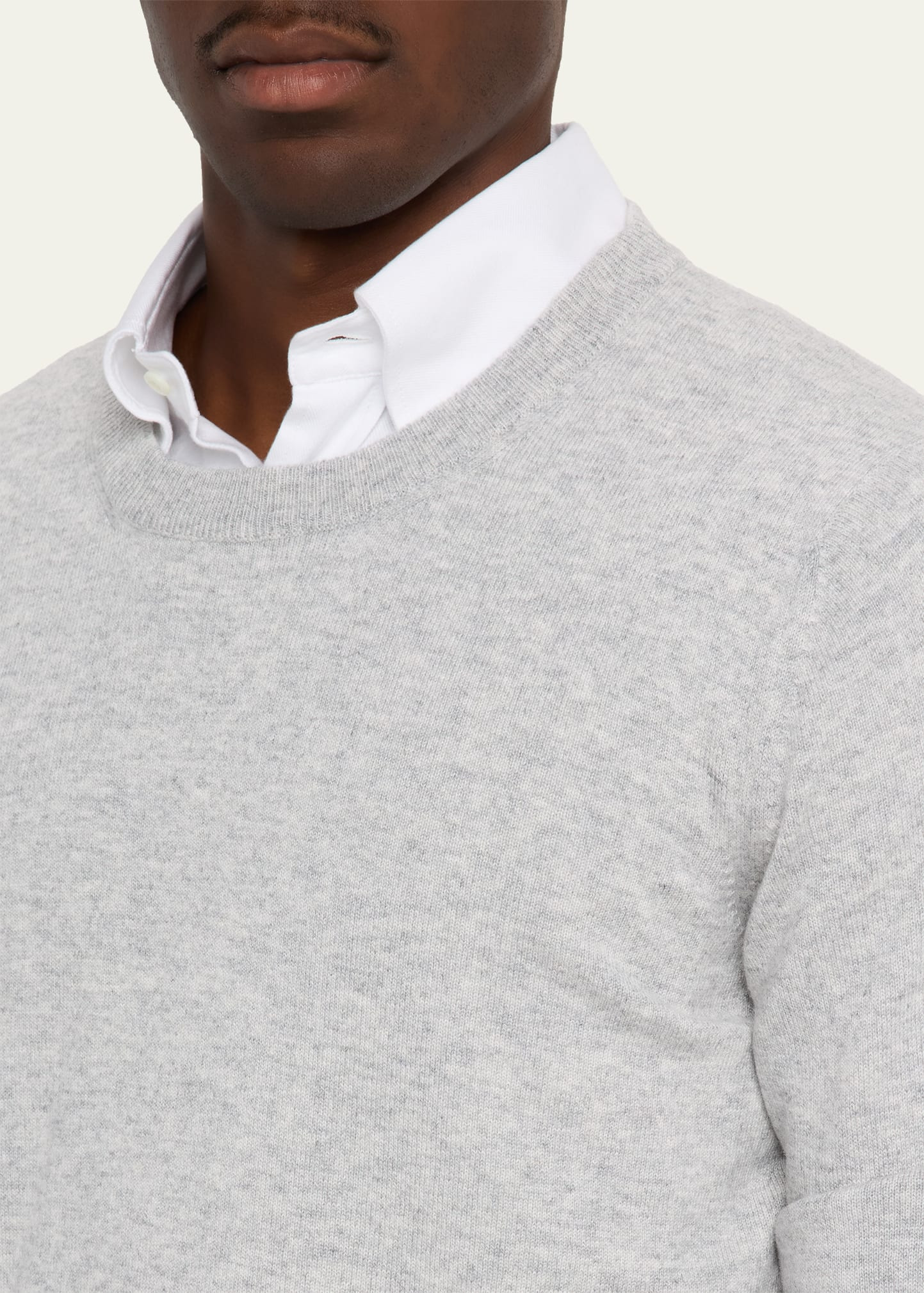 Men's Cashmere Crewneck Sweater - 5