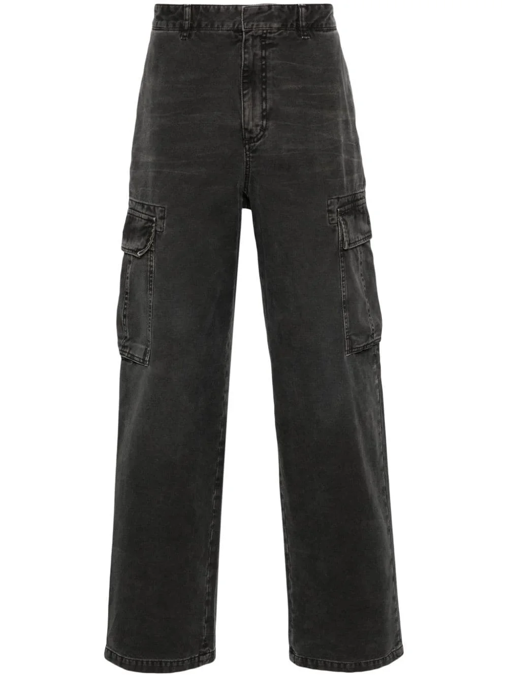 4G-embroidered cargo pants - 1