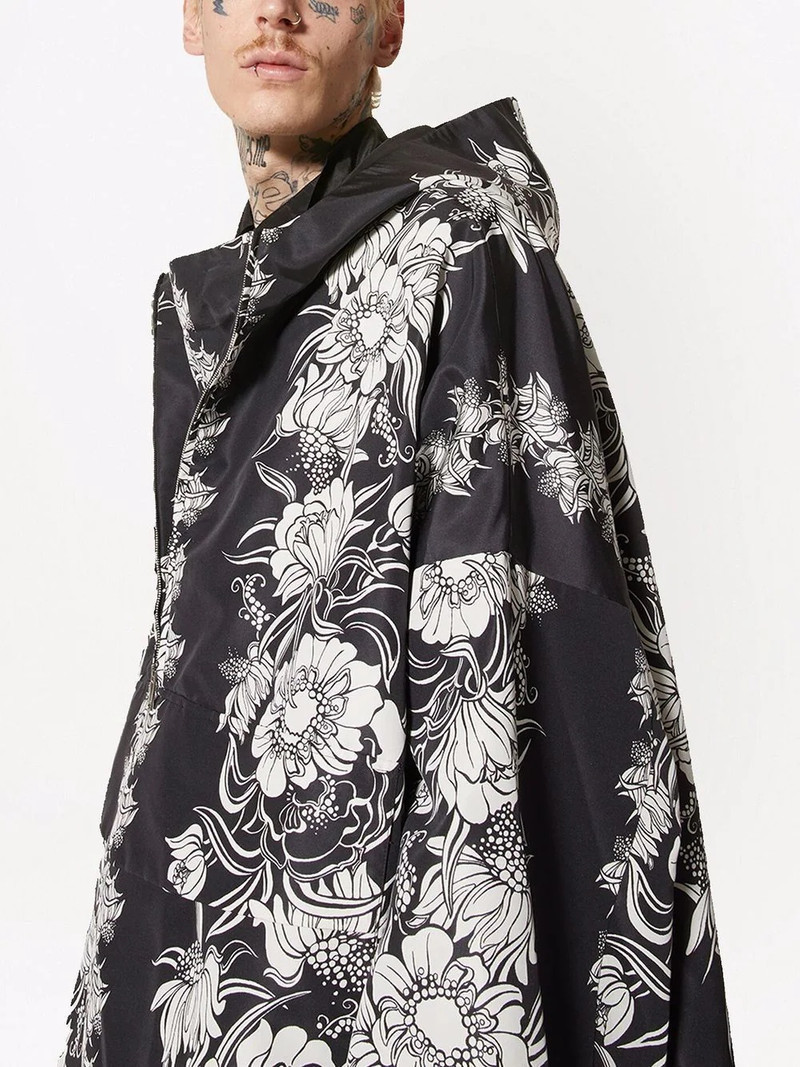 graphic-print hooded jacket 5