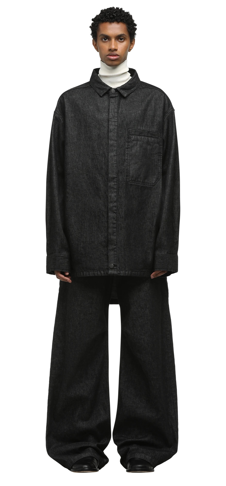 HERCULEAN SHIRT RAW BLACK - 3