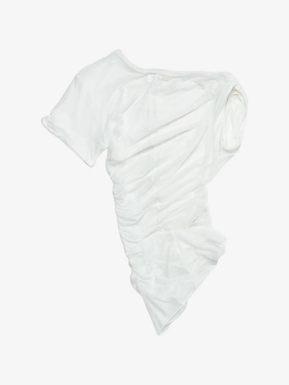 Warp ruched T-shirt - 1
