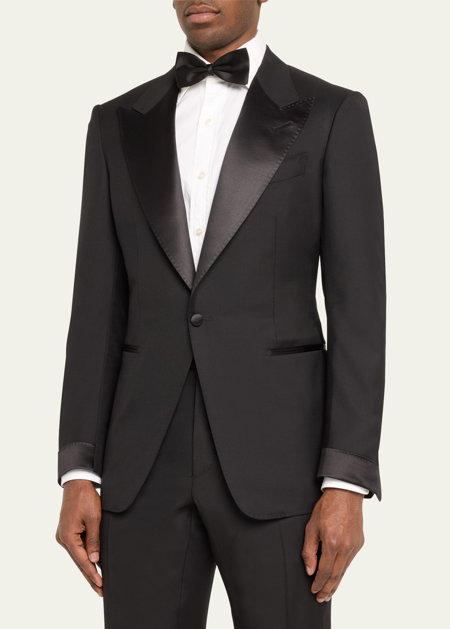 Men's Shelton Twill Peak Tuxedo - 4