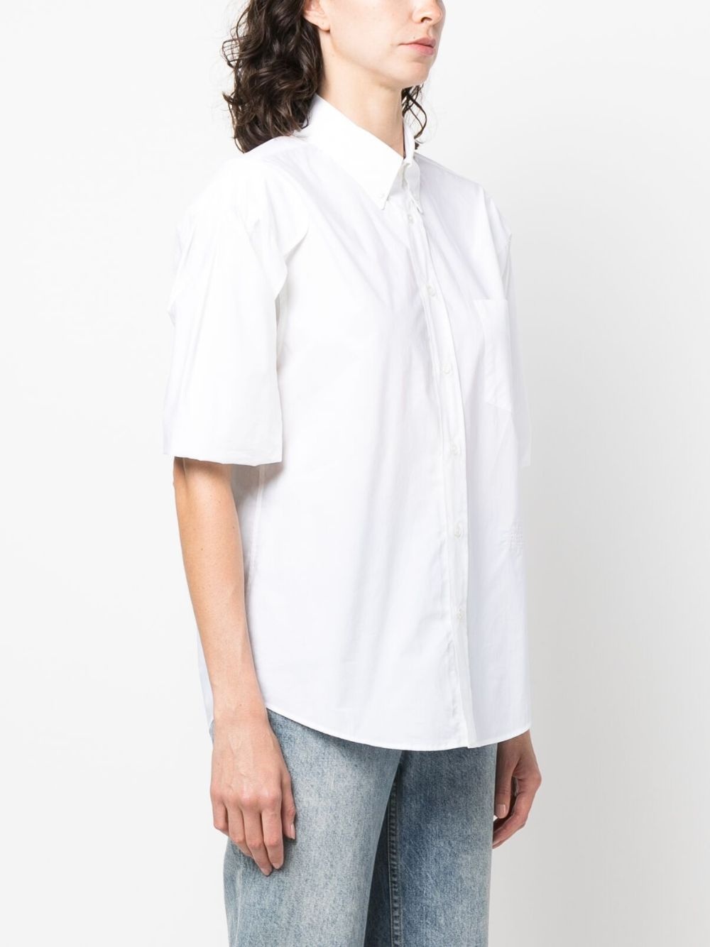 short-sleeve cotton shirt - 3