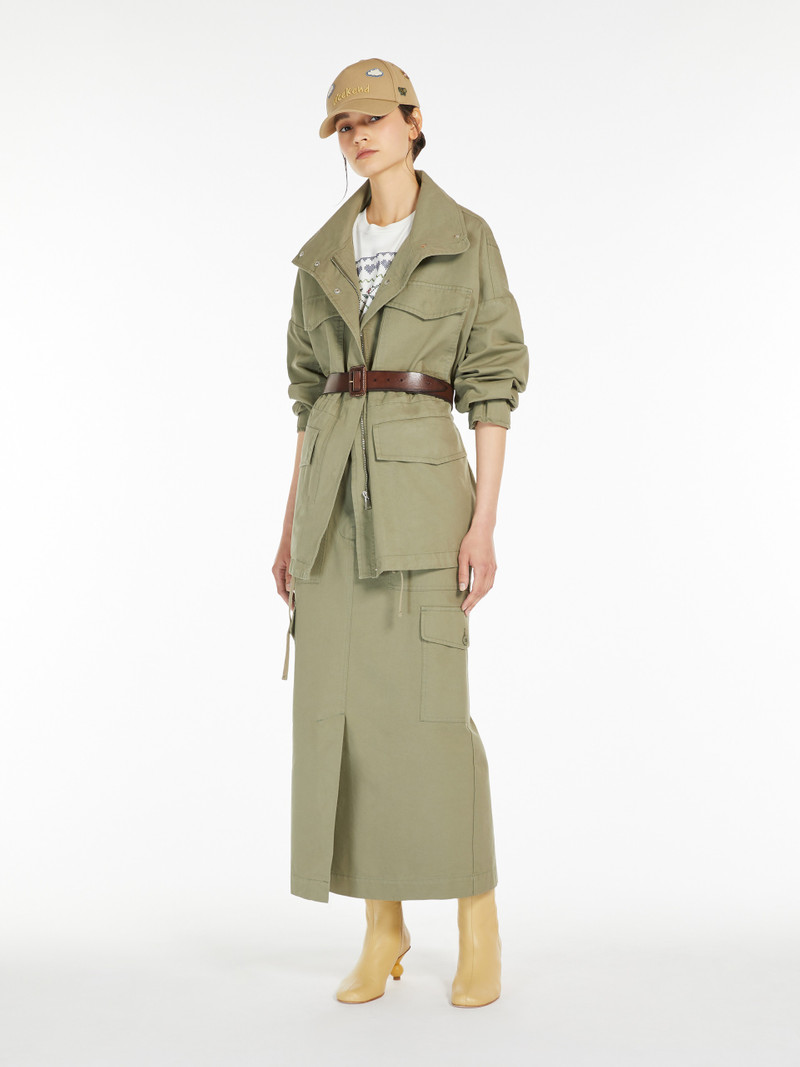 WEEKEND Max Mara BASTIA Cotton canvas jacket outlook