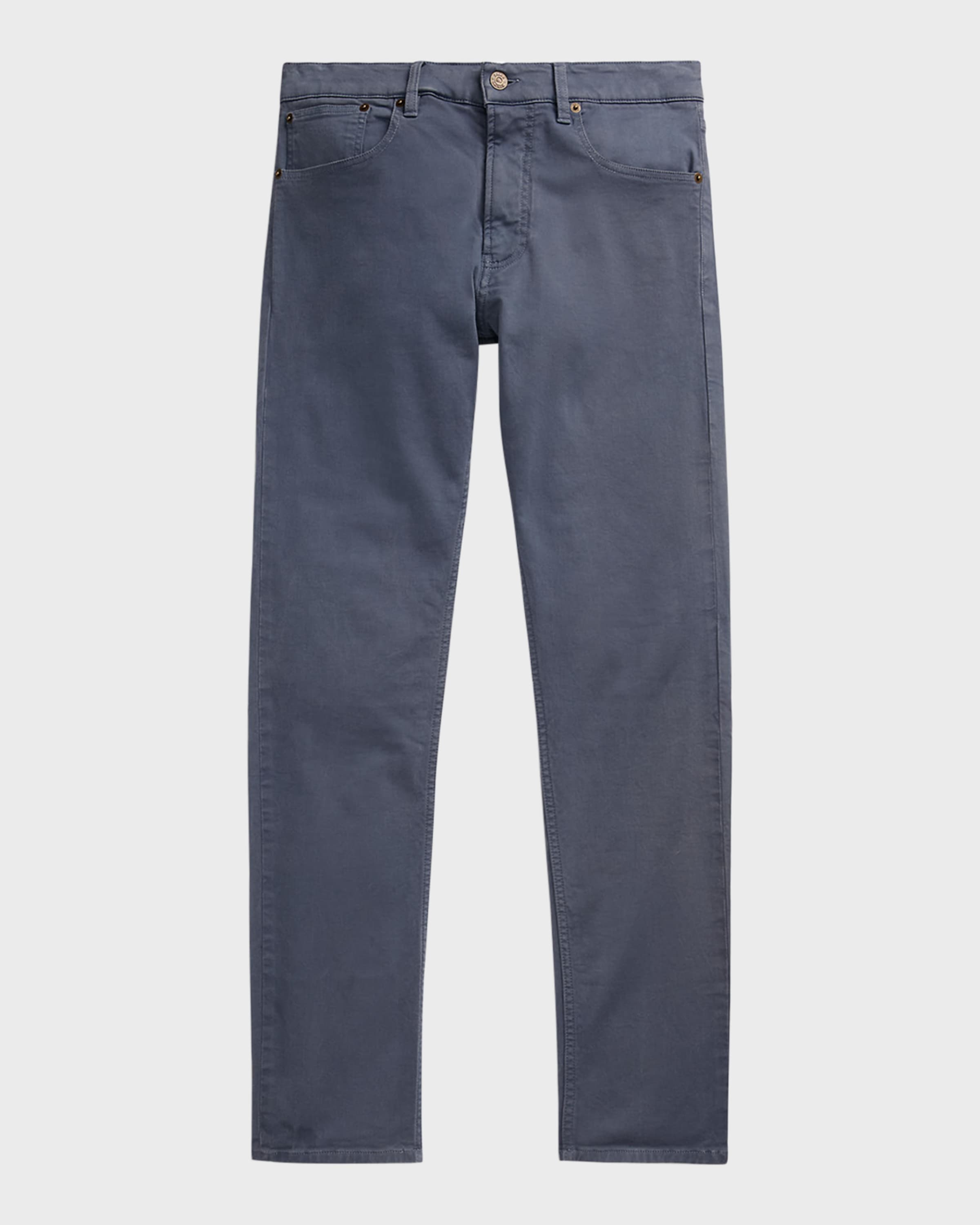 Men's Lightweight Slim 5-Pocket Jeans - 1