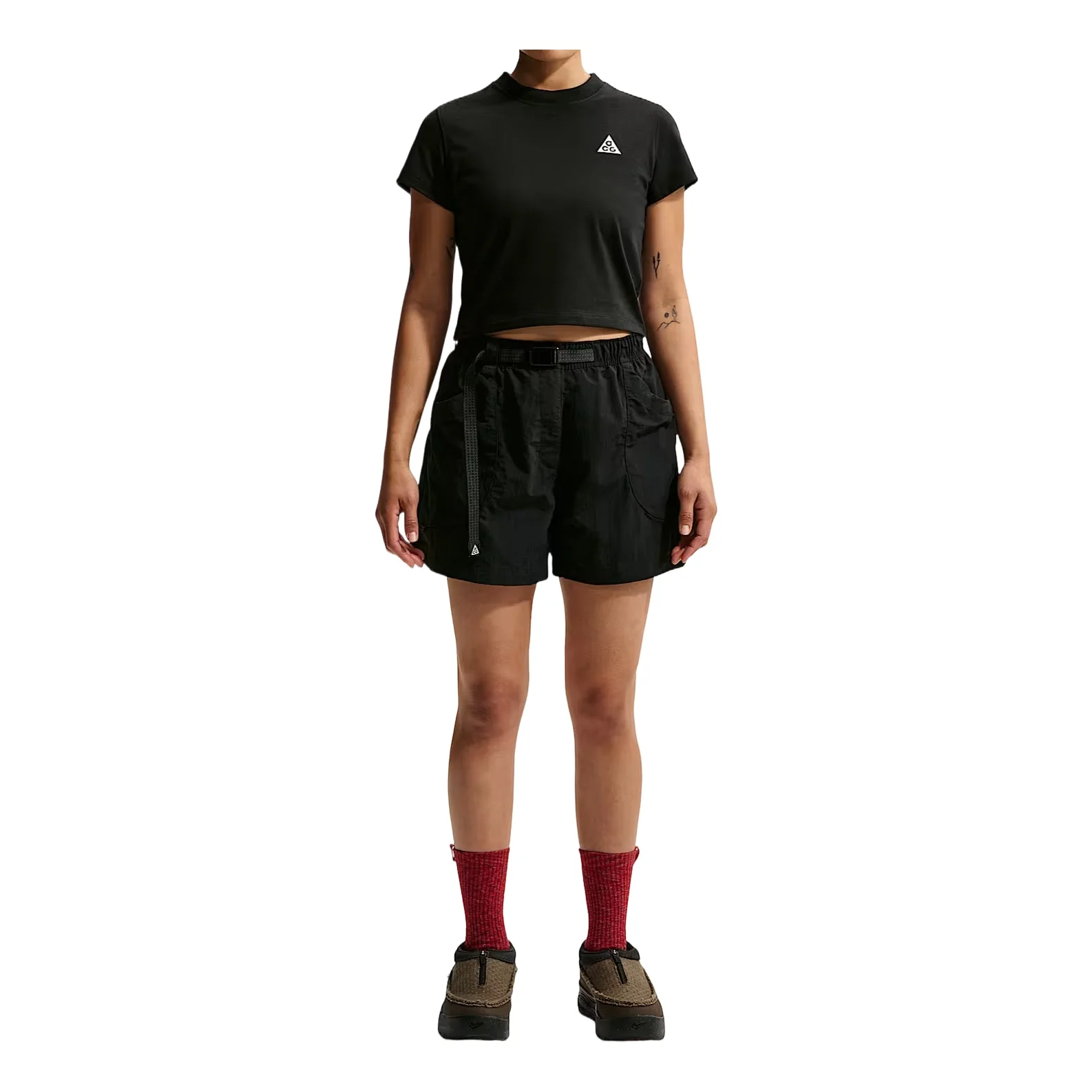 (WMNS) Nike ACG Dri-Fit T-Shirt 'Black' II7284-010 - 1