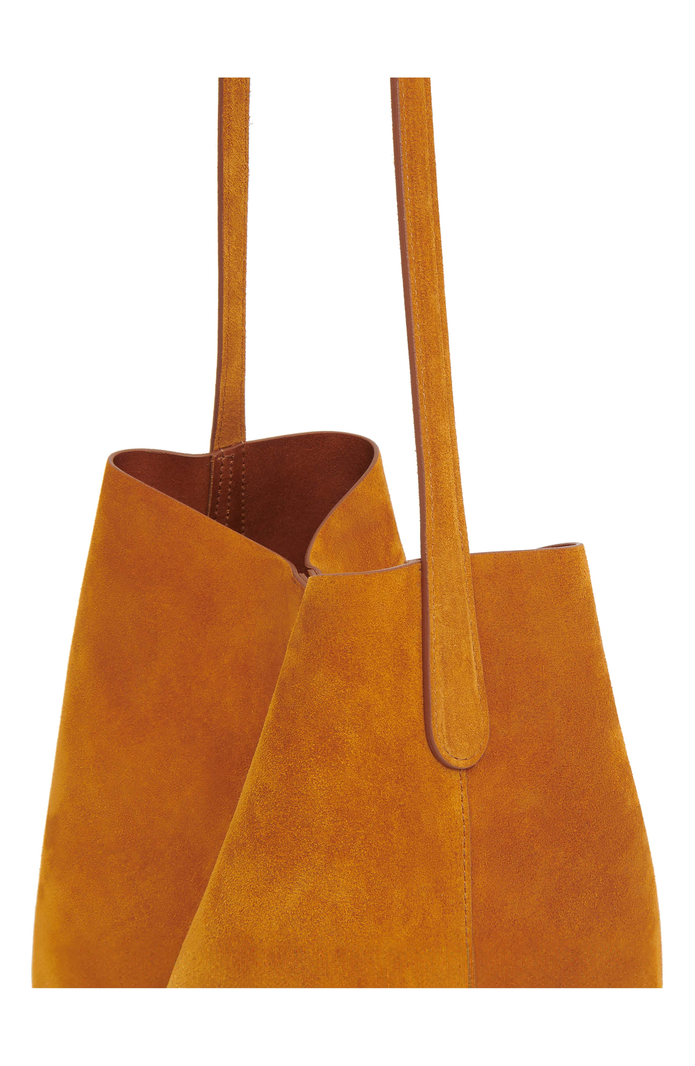 Mansur Gavriel Everyday Cabas Suede Hobo Bag in Cuoio at Nordstrom - 3