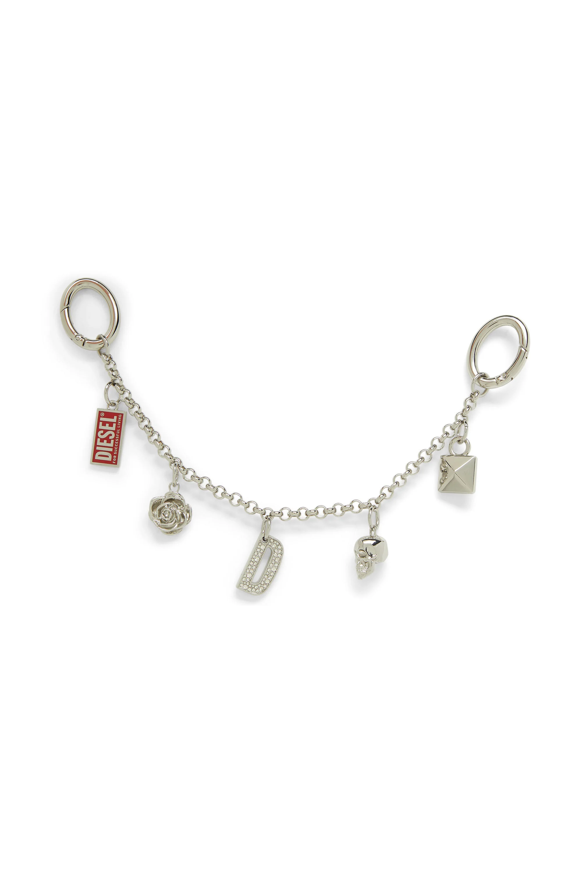 METAL CHAIN CHARM WITH ICONIC PENDANTS - 1