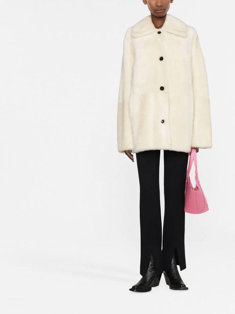 Jil Sander reversible shearling jacket outlook