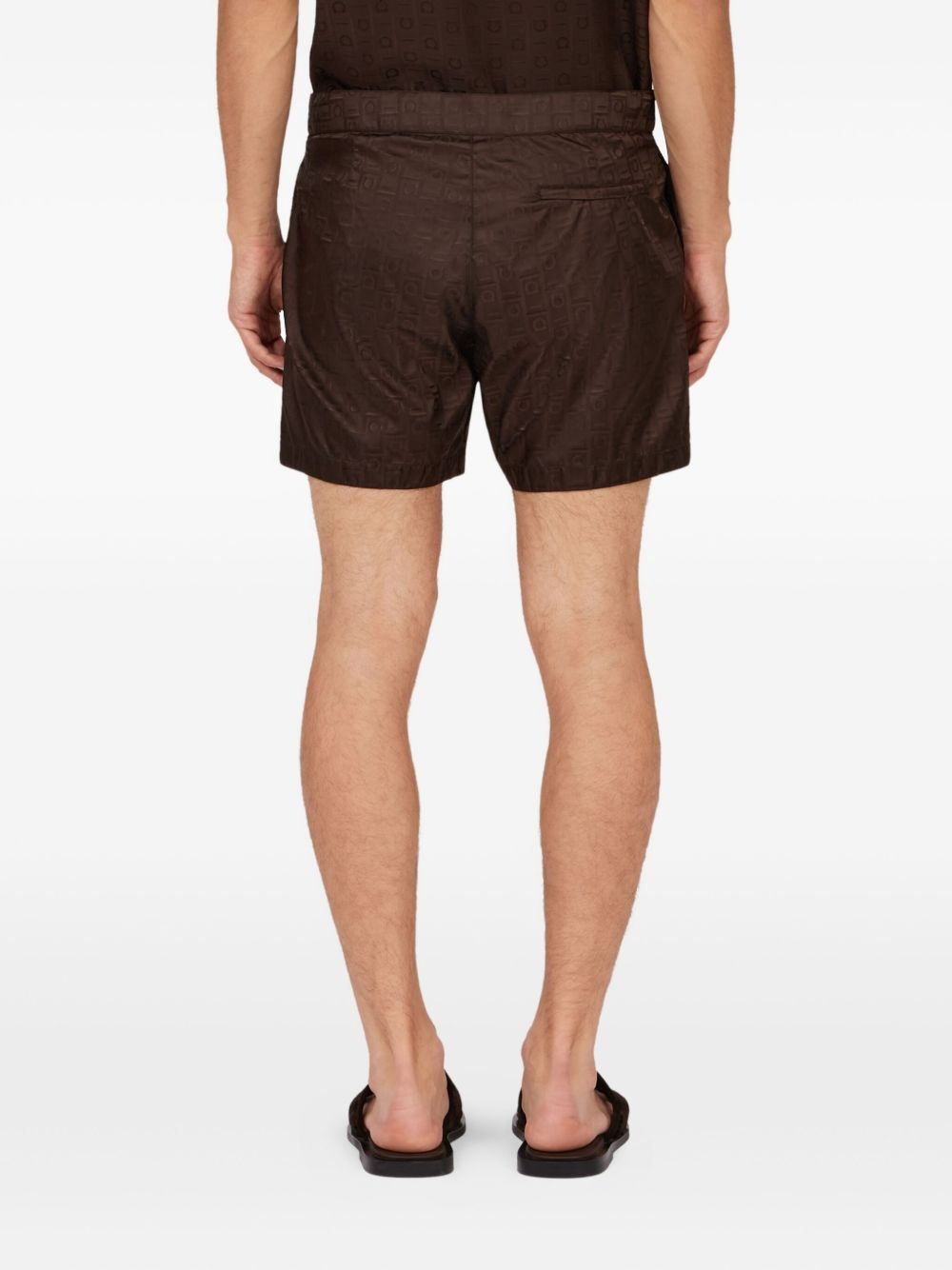 monogram bermuda shorts - 4