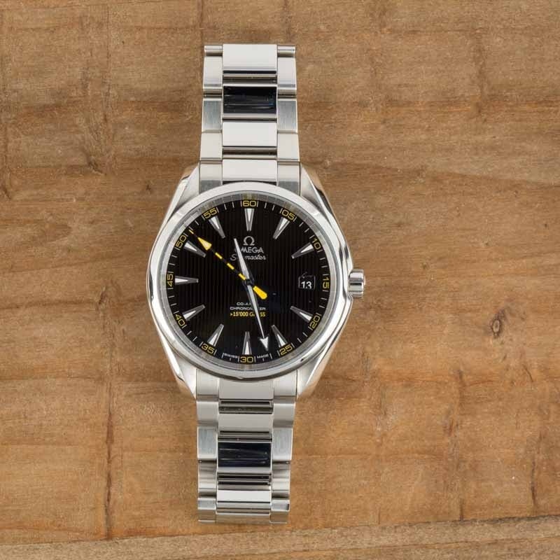 Omega Seamaster Aqua Terra Teak Black Dial - 6