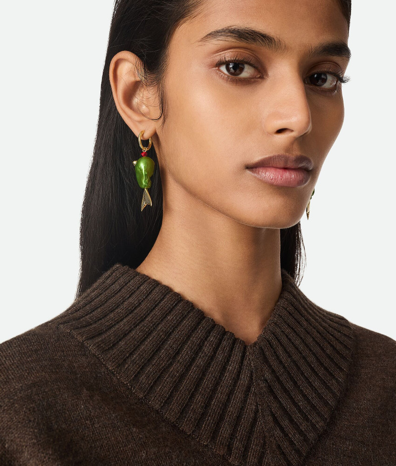 Bottega Veneta Fish Earrings outlook