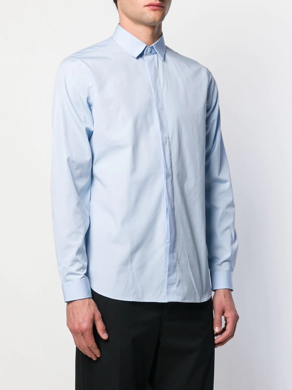 concealed front fastening shirt - 3