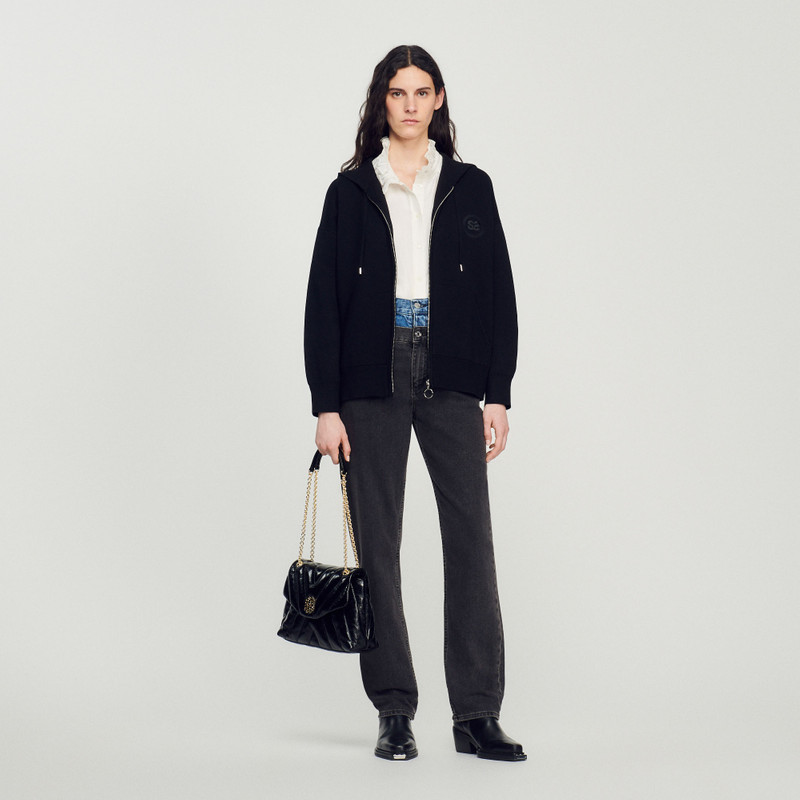 Sandro Quilted leather bag outlook
