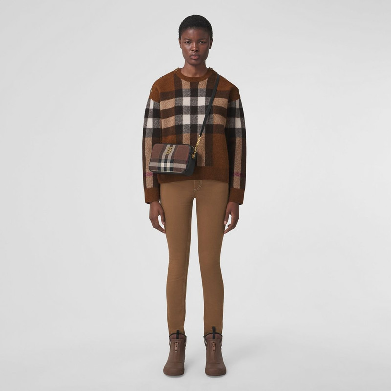 Burberry Skinny Fit Logo Detail Stretch Denim Jeans outlook